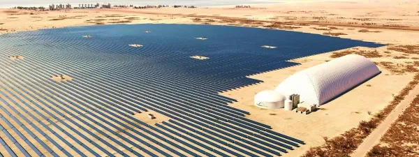 Инновационная CO₂-батарея Energy Dome для хранения энергии.