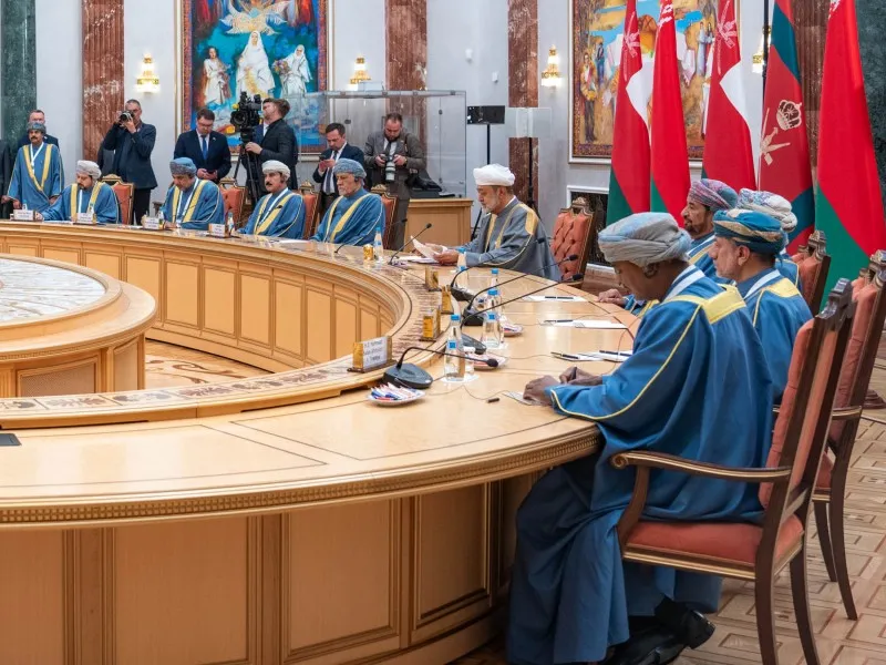 Подписание инвестиционных соглашений между Оманом и Беларусью.