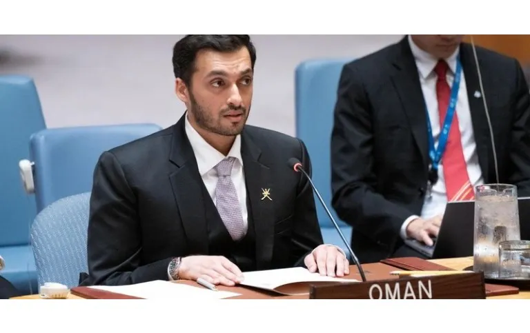Делегация Омана на заседании Совета Безопасности ООН.