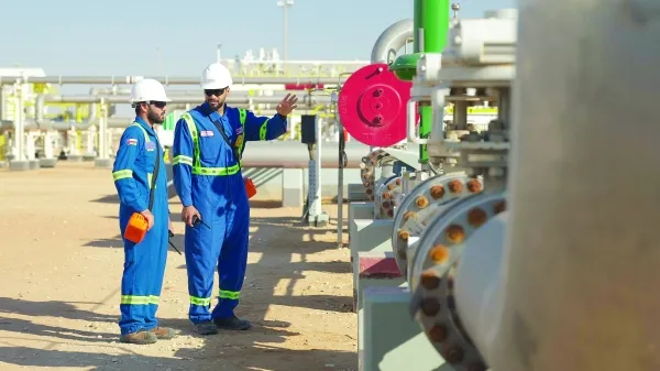 Газодобывающая установка PDO в Омане